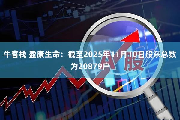 牛客栈 盈康生命：截至2025年11月10日股东总数为20879户